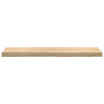 Stair Treads 8 pcs Untreated 100x30x2 cm Solid Wood Oak