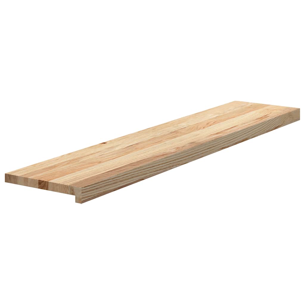 Stair Treads 16 pcs Untreated 120x30x2 cm Solid Wood Oak