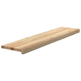 Stair Treads 20 pcs Untreated 110x25x2 cm Solid Wood Oak