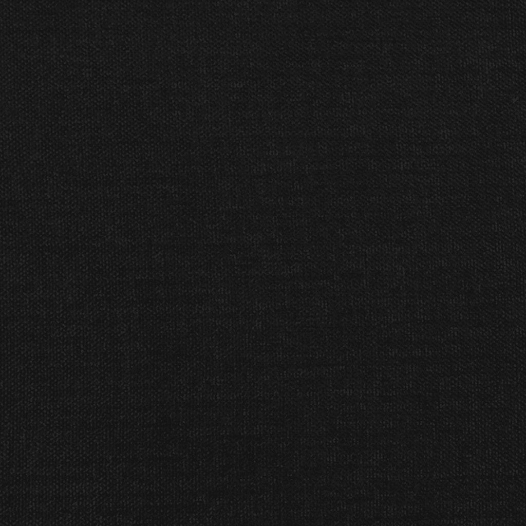 Bed Frame without Mattress Black 137x187 cm Double Fabric