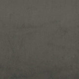 Bed Frame without Mattress Dark Grey 137x187 cm Double Velvet