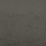 Bed Frame without Mattress Dark Grey 107x203 cm King Single Size Velvet