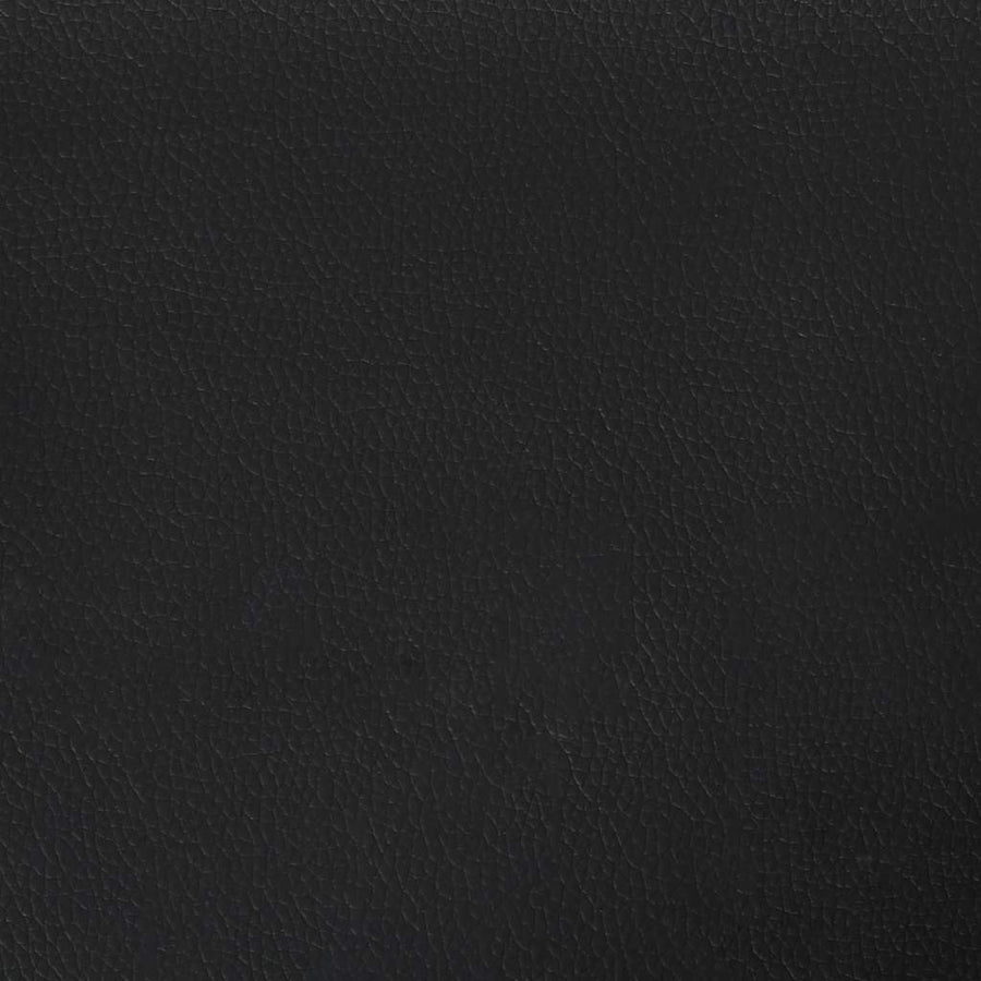 Box Spring Bed with Mattress Black 137x190 cm Full Fabric