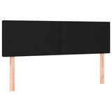 Box Spring Bed with Mattress Black 153x203 cm Queen Size Fabric