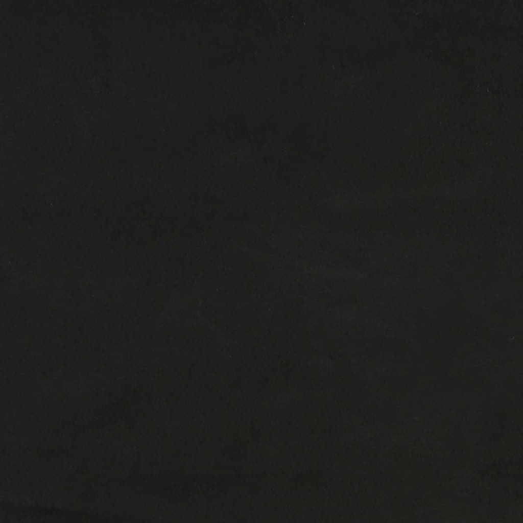 Box Spring Bed with Mattress Black 137x190 cm Full Velvet