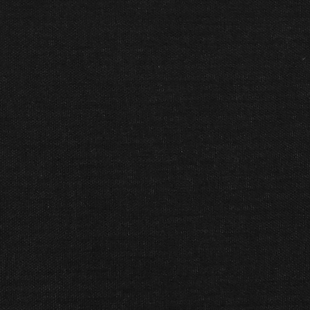 Box Spring Bed with Mattress&LED Black 137x190 cm Full Fabric