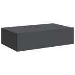 TV Cabinet with LED Lights Grey 60x35x15.5 cm