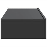 TV Cabinet with LED Lights Grey 60x35x15.5 cm