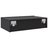 TV Cabinet with LED Lights Grey 60x35x15.5 cm