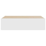 TV Cabinet with LED Lights White 60x35x15.5 cm
