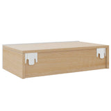 TV Cabinet with LED Lights White 60x35x15.5 cm - Extra Image