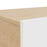 TV Cabinet with LED Lights White 60x35x15.5 cm - Extra Image