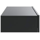 TV Cabinet with LED Lights Gloss Black 60x35x15.5 cm