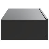TV Cabinet with LED Lights Gloss Grey 60x35x15.5 cm