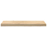 Stair Treads 2 pcs Untreated 80x25x2 cm Solid Wood Oak