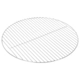 BBQ Grill Grate Round Ø50 cm 304 Stainless Steel - Side View
