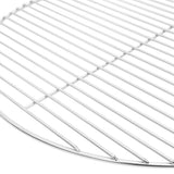 BBQ Grill Grate Round Ø50 cm 304 Stainless Steel - Top-Down View