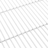 BBQ Grill Grate with Handles Round Ø44.5 cm 304 Stainless Steel - 45-Degree Angle