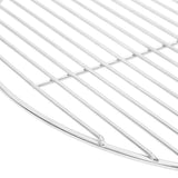 BBQ Grill Grate Round Ø47 cm 304 Stainless Steel - Top-Down View