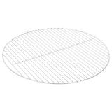 BBQ Grill Grate Round Ø54 cm 304 Stainless Steel - Side View