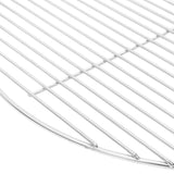 BBQ Grill Grate Round Ø54 cm 304 Stainless Steel - Top-Down View