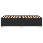 Bed Frame without Mattress Black 90x190 cm Faux Leather