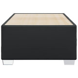 Bed Frame without Mattress Black King Single Faux Leather