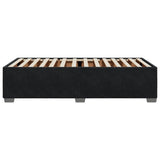 Bed Frame without Mattress Black?King Single Velvet