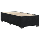 Bed Frame without Mattress Black?King Single Velvet
