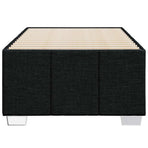 Bed Frame without Mattress Black King Single Fabric