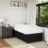 Bed Frame without Mattress Black 100x200 cm Velvet