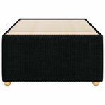 Bed Frame without Mattress Black King Single Fabric