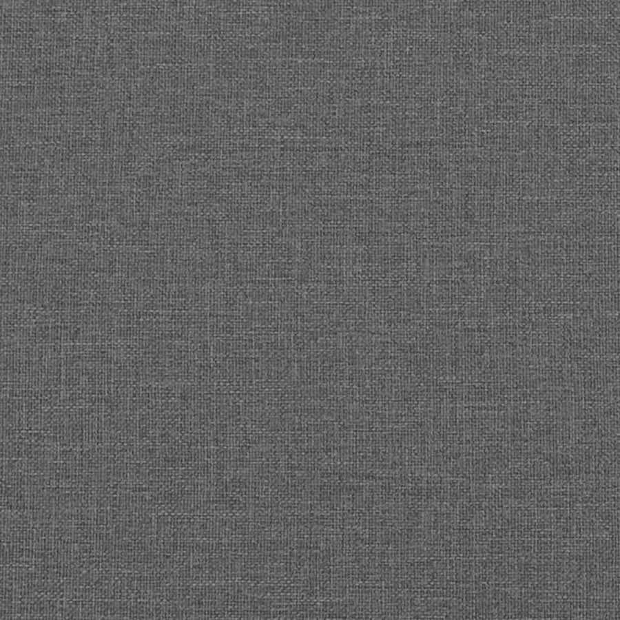 Box Spring Bed with Mattress Light Grey Queen Fabric