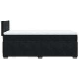 Box Spring Bed with Mattress Black King Single Fabric - Extra Image