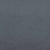 Box Spring Bed with Mattress Dark Grey Double Velvet - Extra Image
