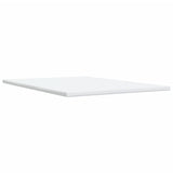 Box Spring Bed with Mattress Black Double Fabric