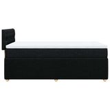 Box Spring Bed with Mattress Black King Single Fabric - Extra Image