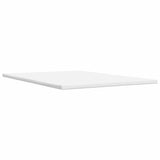 Box Spring Bed with Mattress Black Queen Fabric - Low Angle