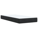 Box Spring Bed with Mattress Black King Single Fabric - Extra Image