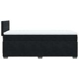 Box Spring Bed with Mattress Black King Single Fabric - Extra Image