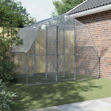 Bird Cage with Door Silver Galvanised Steel - Side View