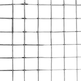 Bird Cage with Door Silver Galvanised Steel - Close-Up Angle