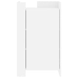 Sideboard White 45x35x75 cm Engineered Wood - Top-Down View