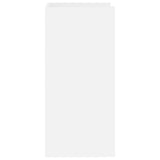 Sideboard White 45x35x75 cm Engineered Wood