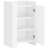 Sideboard White 45x35x75 cm Engineered Wood - Close-Up Angle