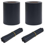 Garden Privacy Screens 70 x 0,19 m PVC Dark Grey