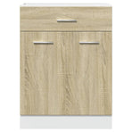 Drawer Bottom Cabinet "Lyon" Sonoma Oak 60x46x81.5 cm