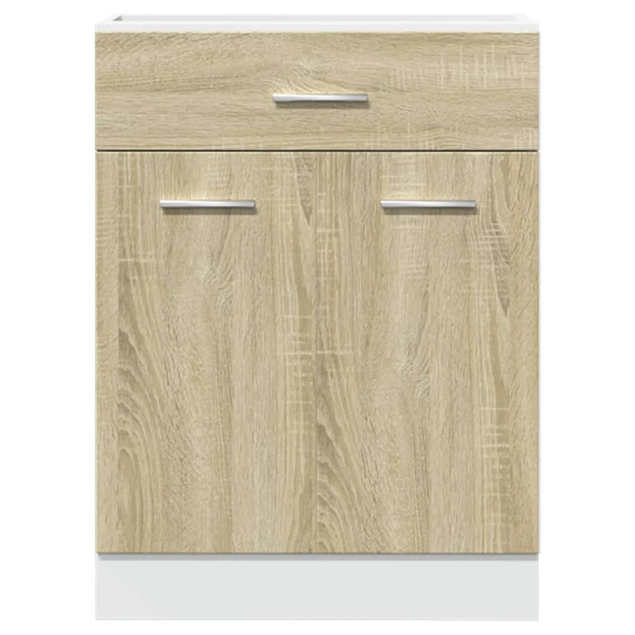 Drawer Bottom Cabinet "Lyon" Sonoma Oak 60x46x81.5 cm