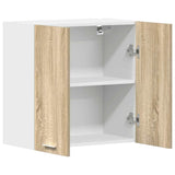 Hanging Cabinet Lyon Sonoma Oak 60x31x60 cm Engineered Wood - 45-Degree Angle
