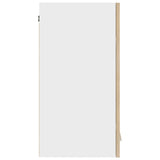 Hanging Cabinet Lyon Sonoma Oak 60x31x60 cm Engineered Wood - Close-Up Angle